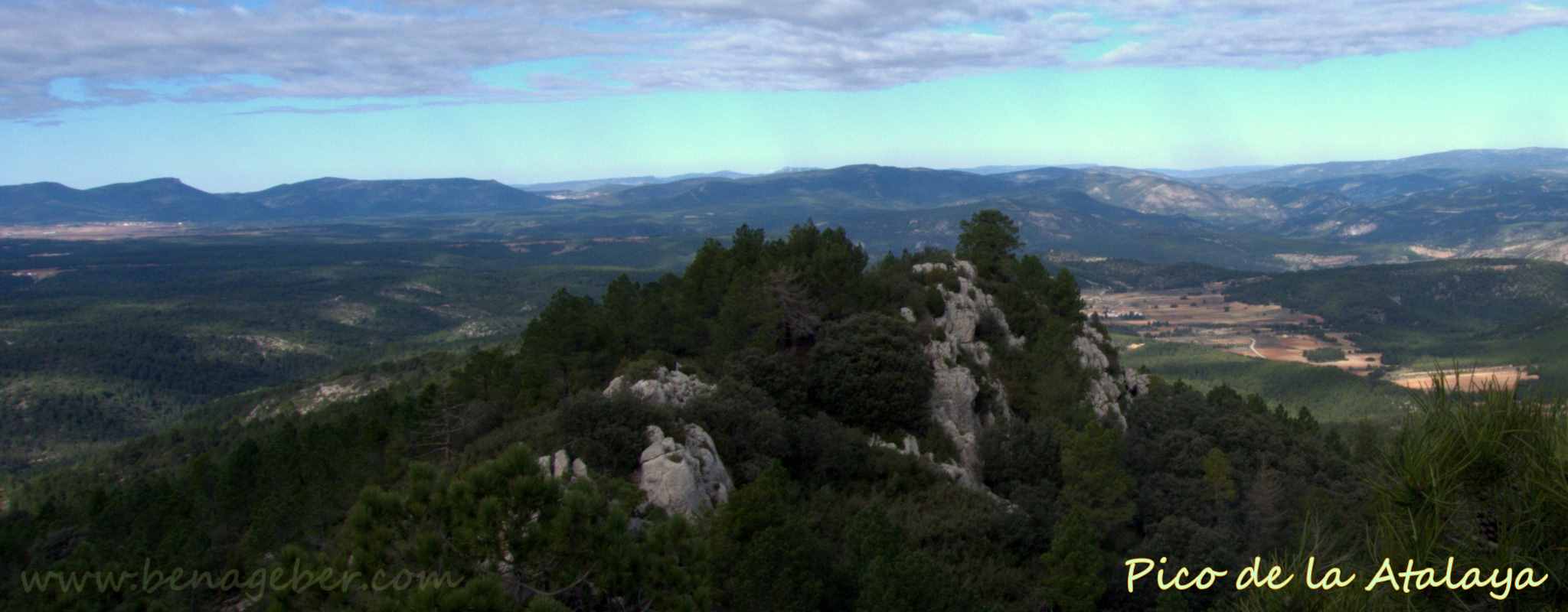 Fotografía desde el Pico de la Atalaya, camino desde Benagéber a Chelva