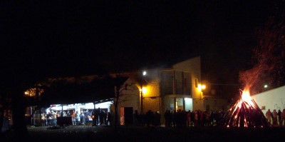 Hogueras y Cena el día de San Antón,  Benagéber