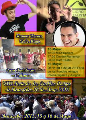 Feria de los Pueblos Amigos. Benagéber 16 Mayo 2015