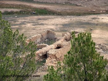 Restos del Antiguo Molino de La Pardala, sitios especiales en Benagéber